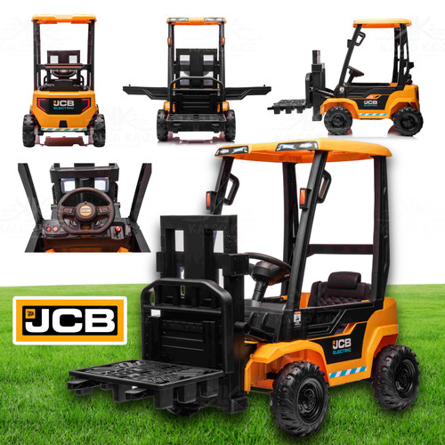 Kids electric ride car jcb - kids,