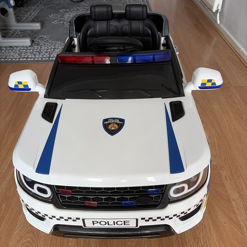 Kids electric ride police - electric, ride-on