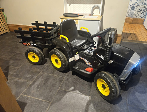 Kids electric ride tractor - electric, ride-on