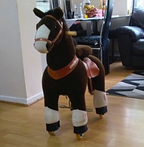 Ponycycle plush pedal ride - plush,