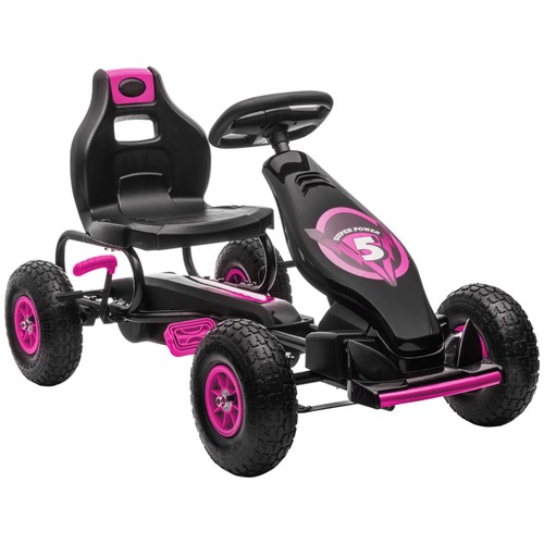 Homcom kids pedal - homcom, kart