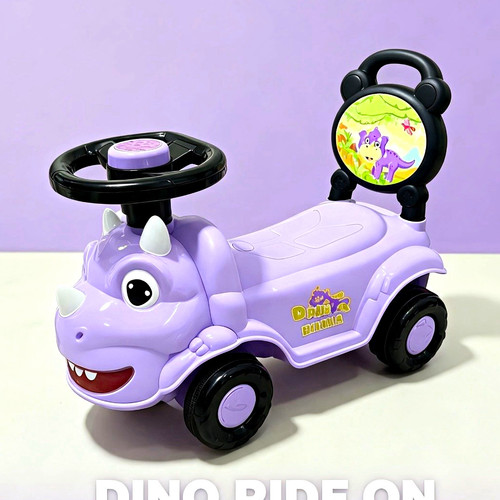 Purple dino toddler push - toddler,