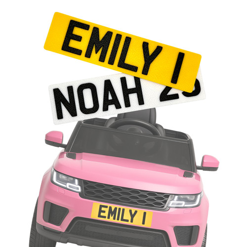Personalised kids ride car - ride, on