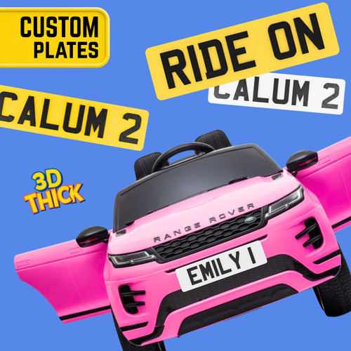 Personalised kids ride car - kids,