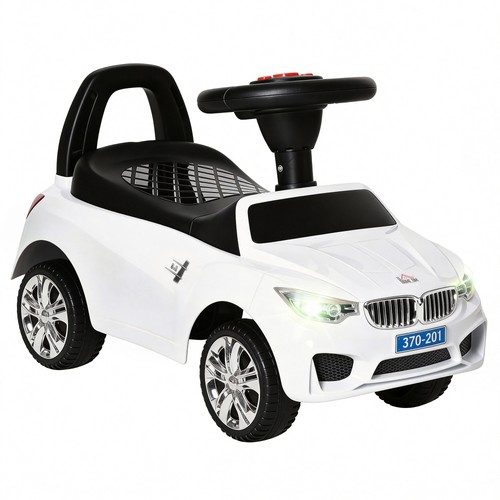 White foot floor ride on - white, ride-on