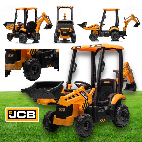 Kids electric ride car - ride, jcb