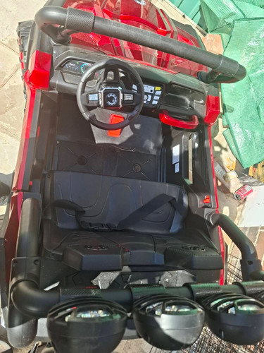 Red black battery electric - &,